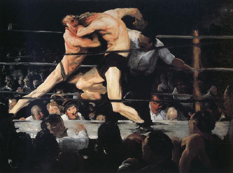 George Wesley Bellows Stag at Sharkey's china oil painting image